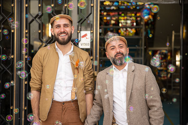 Mariage dans les bulles à Martigny