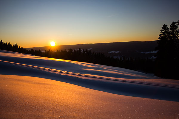 Cross-country skiing in Jura